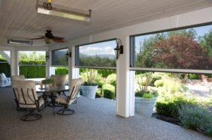 Motorized Retractable Screens for Patios & Porches - Phantom Executive Screens